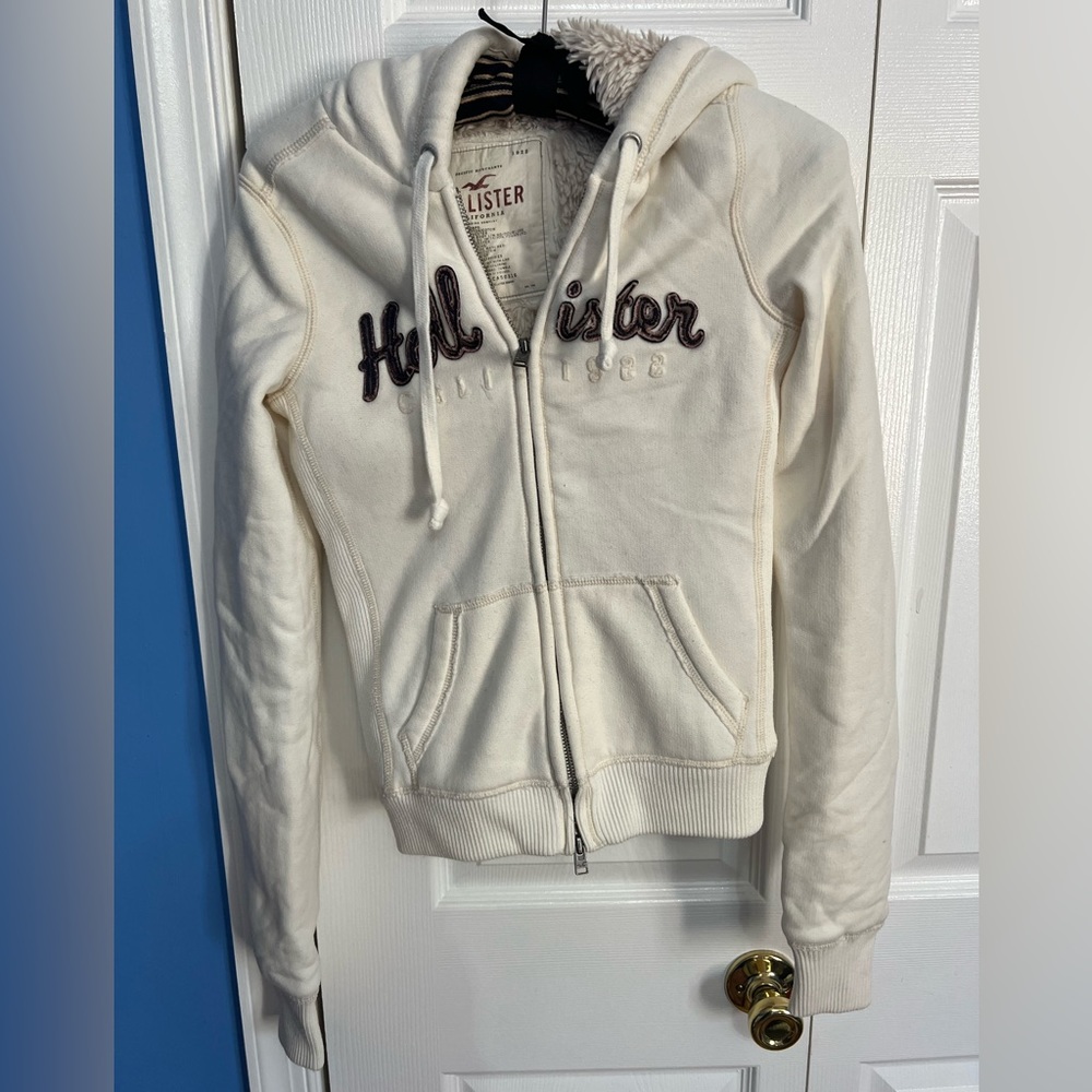 Hollister Zip Up Hoodie